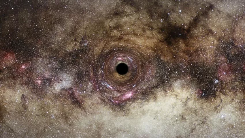 A Black Hole So Vast, It Engulfs 30 Billion Suns