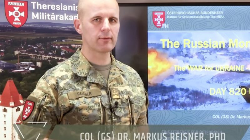 Meet Oberst Markus Reisner: The Austrian Colonel Educating the World About Russia’s Invasion of Ukraine