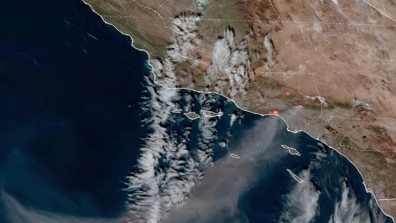 What Fuels California’s Winter Wildfires?